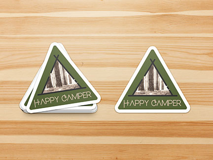 Happy camper trees image